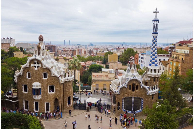 Maison De Gaudi Parc Guell Ventana Blog