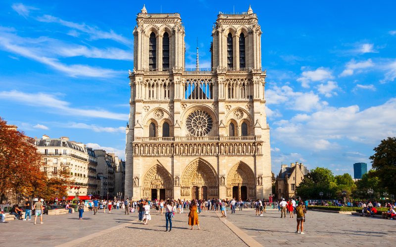 Exterior Guided Tour of Notre-Dame Cathedral