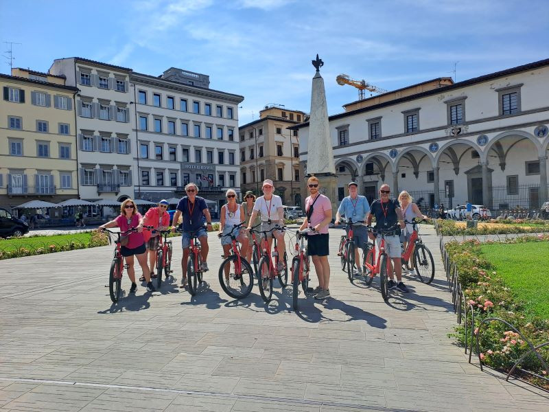 Guided bike tour Florence