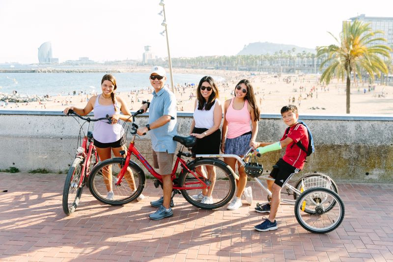 Guided bike tour Barcelona 